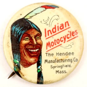 Indian Motorcycle Pinback [195152]