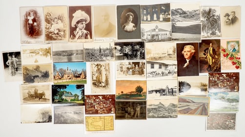 Miscellaneous Real Photo Postcards & Cabinet Cards, US & Mexico [192882]