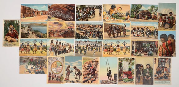 Native American Western Postcards, 25 [194714]