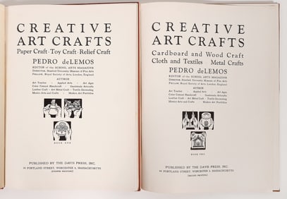 Vintage Arts & Crafts Books, Published 1944 [194143]