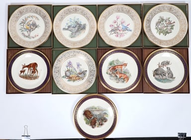 Lenox Collector Animal Themed Plates, 9 [196287]