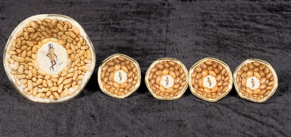 Mr. Peanut Metal Bowls, 5 [195855]