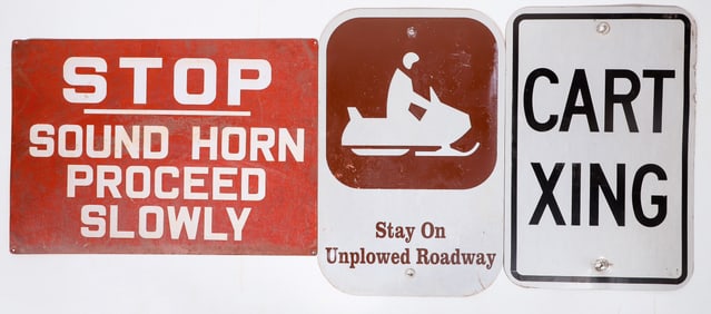 Road Sign Trio [196349]