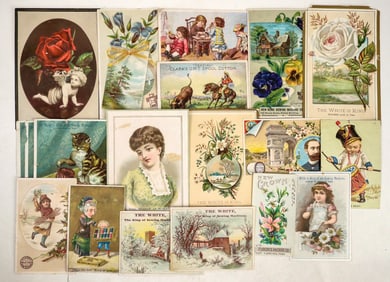 Sewing Company Trade Cards [195056]