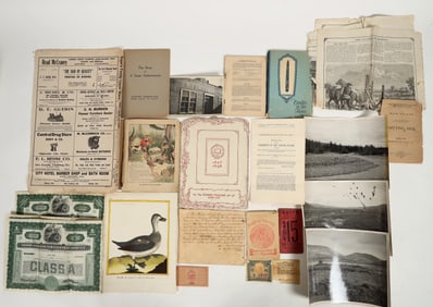Miscellaneous Americana & Ephemera [195733]