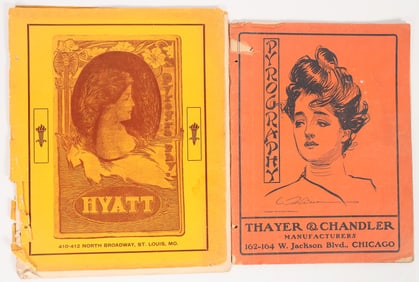 Pyrography Art Catalogues, c. 1900s [194997]