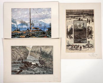 Logging Art in Color Trio [195685]