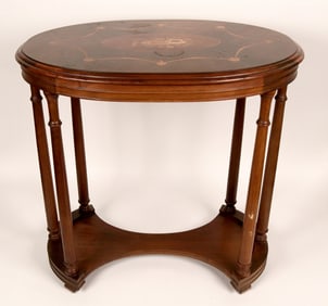 Oval Hall Table, Antique [120636]