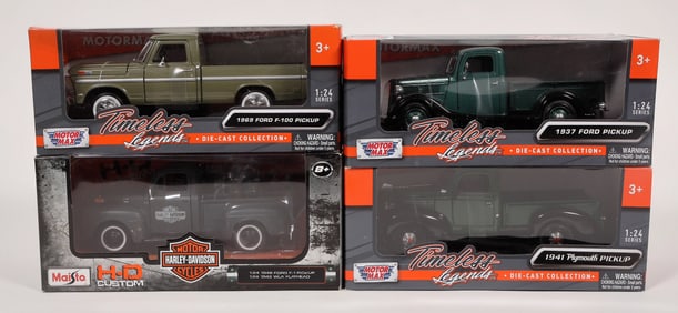 Motor Max American Classics Models: Pickups (4) [193405]
