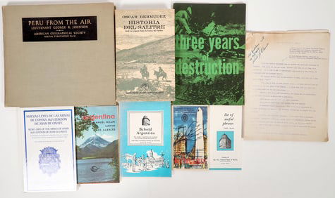 South America History/Politics Group (Books & Pamphlets) [194331]