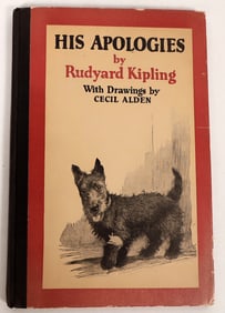 Kipling's "His Apologies" First Edition [192987]