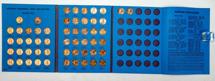 Lincoln Memorial Cents Album [196094]