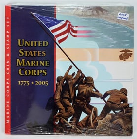 U. S. Marine Corps Silver Dollar U. S. Mint Set 2005 [195964]