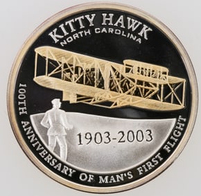 Centennial of Flight Silver Medallion 2003 [196092]