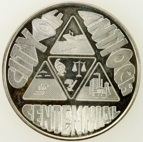 Antioch Centennial Sterling Silver Medal [194939]