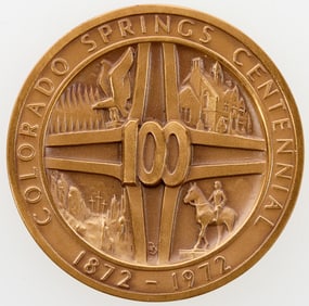 Colorado Springs Centennial Medal 1972 [196107]
