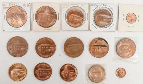 Denver U. S. Mint Medals (15) [195529]