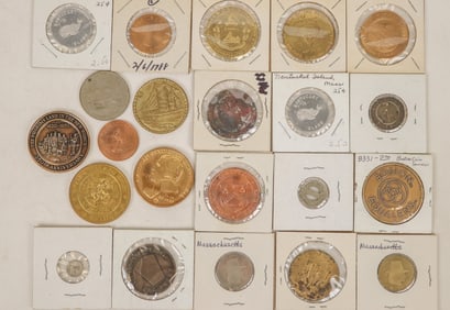 Massachusetts Commemorative Tokens (23) [195761]