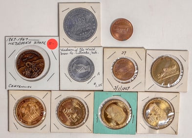 Nebraska Medals (10) [195954]