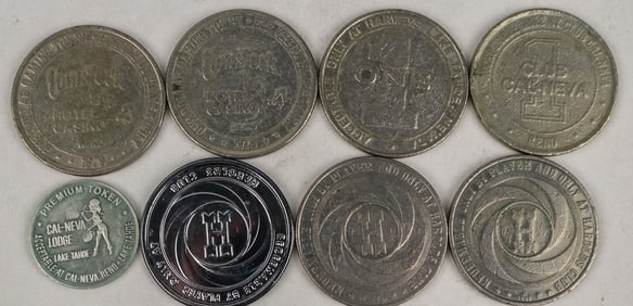 Reno/Tahoe - Hotel Casino Souvenirs, Set of 8 [196013]