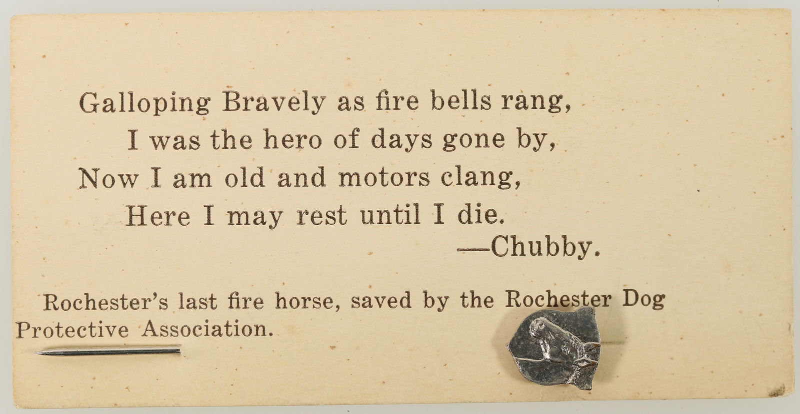 Upstate New York Exonumia (5) [195673]: Miscellaneous pieces from Rochester and Lancaster New York: 1) two gift coins from Sibley Lindsay & Curr Department Store of Rochester; 2) 1949 Lancaster Centennial red plastic pin back; oval 28 x 35