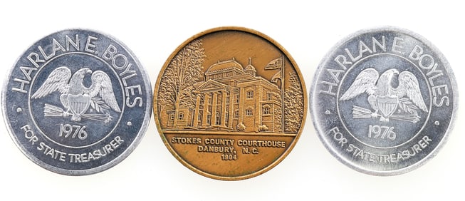 North Carolina Tokens, Set of 3 [195095]