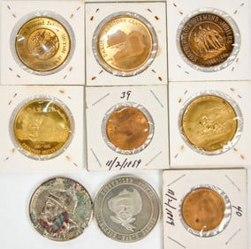 North Dakota Tokens (9) [195096]