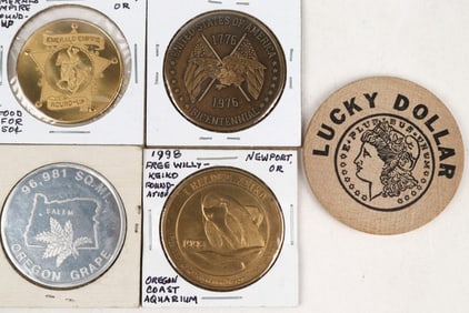 Oregon Tokens (5) [195097]