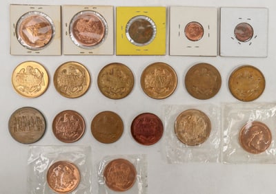 Philadelphia U. S. Mint Medals  (19) [195765]