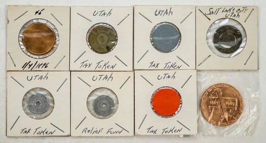 Utah Medals, Set of 8 [195927]