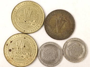 Canadian Gaming Medals, Set of 6 [196016]