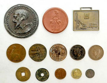 Foreign Medals & Coins (13) [196464]