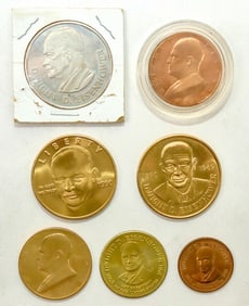 Pres. Eisenhower Medals, Collection of 7 [196003]