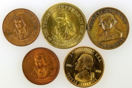 Pres. Thomas Jefferson, Set of 5 [196001]