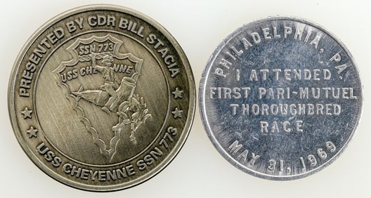 Horse and Rodeo Medals, Set of 2 [195083]