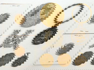 Rifle Shooting & Skeeball Medals, Set of 8 [195082]