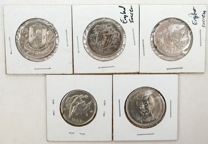 Soccer Medals, Set of 5 [195080]