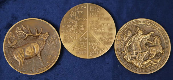 Calendar Medals from 2000, 2001, 2003 [195760]