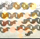 Masonic "One Penny" Multi Lodge  Medals, 20 [196124]