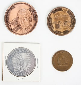 Native American Medals (4) [195812]