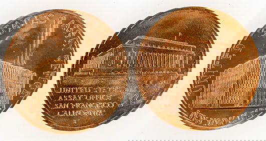 U. S. Assay Office Medals (2) [196881]