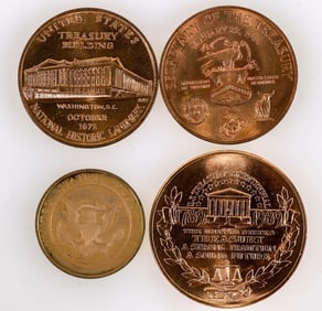 U.S. Treasury Department Medals (4) [196884]