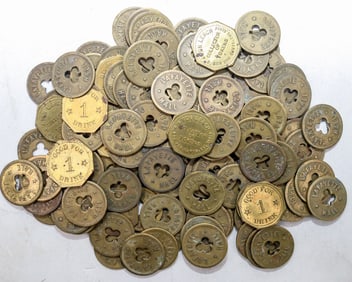 Lafayette Hall/ Ron Lerch Token Hoard (about 120) [195183]