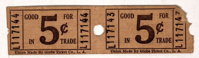 Ships Service Department Tokens (2) [194328]