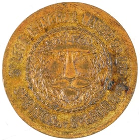 St. Leon Mineral Water Co. Token, Quebec [196186]