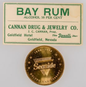 Goldfield Bay Rum Token/ Seaside Gas Coin [196454]
