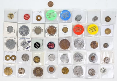 U.S. Restaurant and Store Tokens (43) [195741]