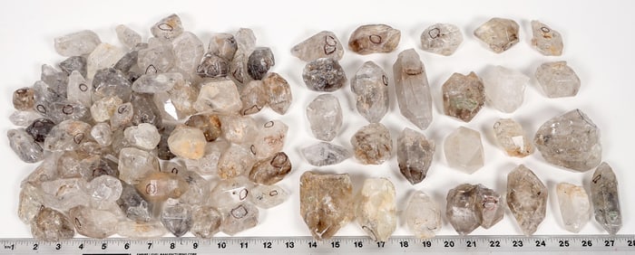 Anhydrous Polished Quartz Crystals, 16.4 Pounds, [194455]