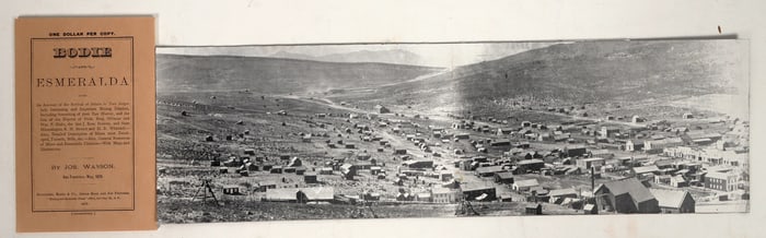 Bodie Reprint Panorama and Reprint 1878 Booklet [197562]