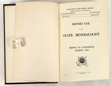 California Journal of Mines & Geology, 1920 [196678]